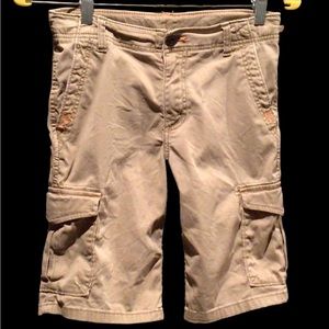 Wrangler cargo shorts kids size 12